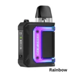 GeekVape Aegis Hero Q Kit rainbow finish with both draw and button activation options