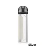 Geekvape AU Aegis U Pod Kit silver with lightweight construction and easy draw activation