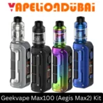 Geekvape Max100 Aegis Max 2 Kit with Z Tank offering a powerful 100 watt rugged vaping device