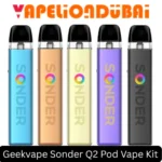 Geekvape Sonder Q2 Pod Kit with 1350mAh battery and adjustable airflow
