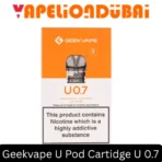 GEEKVAPE U Pod Cartridge 0.7Ω for MTL and RDL vaping