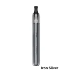 Geekvape Wenax M2 Pod Kit in Iron Silver with 1200mAh battery for smooth MTL vaping