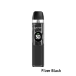 Geekvape Wenax Q2 Pod Vape Kit in Fiber Black with 1250mAh battery and airflow control