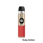 Geekvape Wenax Q2 Pod Vape Kit Ruby Amber with 1250mAh battery capacity
