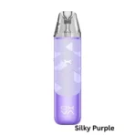 Oxva Nexlim Go Kit Silky Purple pod vape with vibrant design and refillable pod