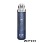 Oxva Nexlim Go Kit Starry Blue pod vape with bright blue finish and 4ml pod
