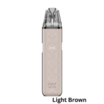 Light Brown OXVA XLIM GO Pod Vape Kit with 1000mAh battery and 30W output for smooth, satisfying vaping