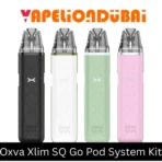 OXVA XLIM GO Pod Vape Kit with 1000mAh battery and 30W output, compact and stylish design for smooth vaping