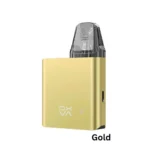 OXVA Xlim SQ Vape Kit in Gold with 900mAh battery and 5-25W output