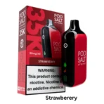 Pod Salt 35000 Puffs Disposable Vape Strawberry flavor