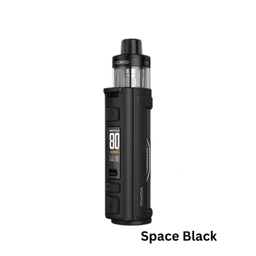 VOOPOO Argus Pro 2 Pod Kit Space Gray with gunmetal finish and subtle leather accent