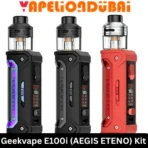 Geekvape E100i Kit with 3000mAh battery, 100W output, and P Series coils