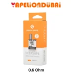 GeekVape Soul Replacement Pod 0.6Ω cartridge for smooth direct-lung vaping