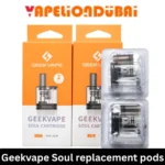 GeekVape Soul Replacement Pods 0.6Ω and 1.0Ω cartridges for GeekVape Soul kit