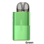 Green Geekvape Wenax U Pod System with vibrant color and 1000mAh battery