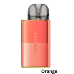 Orange Geekvape Wenax U Pod System with bright color and 1000mAh battery