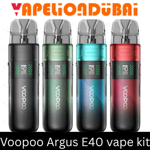 VOOPOO Argus E40 Vape Kit – 1800mAh device with 4.5mL PnP-X pods and adjustable 5–40W output for MTL, RDL, and DTL vaping