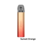 VOOPOO Argus G2 Mini Pod Vape Kit in Sunset Orange color with warm gradient