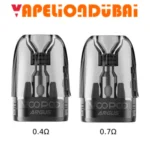 VOOPOO Argus Top Fill Pod Cartridge 3ml for Argus pod devices, featuring leak-resistant design and easy top refill system.