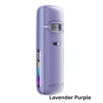 Voopoo VMATE E2 Pod Kit Lavender Purple with 1500 mAh battery, top-fill 3 ml pod, and adjustable airflow for MTL vaping
