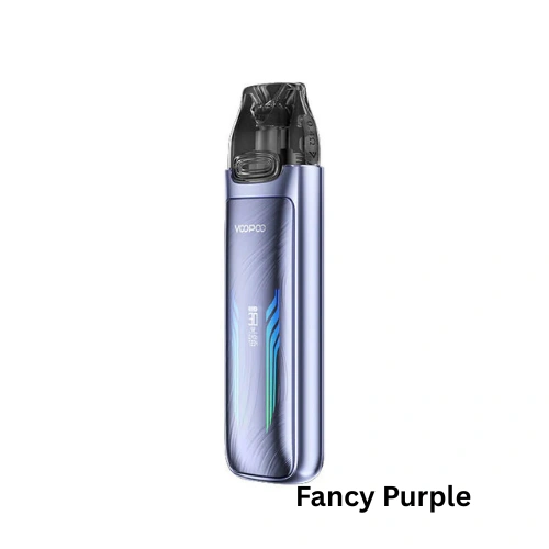 VOOPOO VMATE MAX Pod Vape Kit – Fancy Purple Fancy Purple VOOPOO VMATE MAX 1200mah Pod Kit with dual pods for MTL and RDL vaping