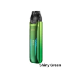 Shiny Green VOOPOO VMATE MAX 1200mah Pod Kit with glossy green finish and 5–30W power range