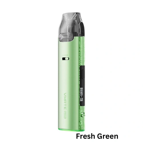 VOOPOO Vmate Pro 2 Fresh Green VOOPOO Vmate Pro 2 Fresh Green compact pod system with top-fill 3ml pod and 30W output