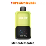 Geek Bar Ice Prince 50,000 Puffs Mexico Mango Ice disposable vape with tropical mango flavor