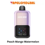 Geek Bar Ice Prince 50,000 Puffs Peach Mango Watermelon Ice disposable vape with tropical fruit flavor