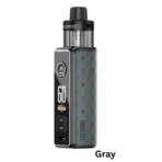 VooPoo Drag S3 Pod Mod Kit in metal gray