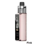 VooPoo Drag S3 Pod Mod Kit with pink leather finish