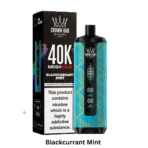 Al Fakher Mega Max 40k Puffs Blackcurrant Mint flavor disposable vape