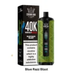 Al Fakher Mega Max 40k Puffs Blue Razz Blast flavor disposable vape