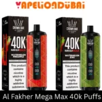 Al Fakher Mega Max 40k Puffs disposable vape device