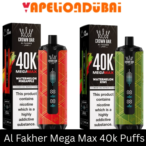 Al Fakher Mega Max 40k Puffs disposable vape device