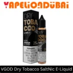 Dry Tobacco VGOD SaltNic 30ml e liquid with bold earthy tobacco flavor