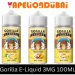Gorilla 3mg 100ml E-Liquid bottle