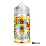 Gorilla 3mg 100ml E-Liquid Grape flavor bottle