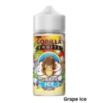 Gorilla 3mg 100ml E-Liquid Grape Ice flavor bottle