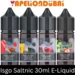 Isgo E-Liquid 30ml Saltnic bottle for pod devices