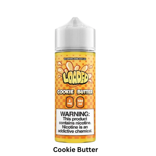 Loaded 120 Vape E-Liquid Cookie Butter 3 mg nicotine