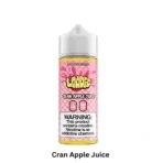 Loaded 120 E-Liquid Cran Apple Juice 3 mg nicotine