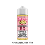 Loaded 120 E-Liquid Cran Apple Juice Iced 3 mg nicotine