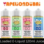 Loaded 120ml Vape E-Liquid 3mg Nicotine