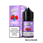 Nasty Burst Salt E-liquid Berry Bomb 30ml bottle