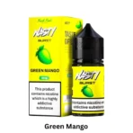 Nasty Burst Salt E-liquid Green Mango 30ml bottle