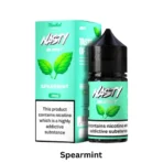 Nasty Burst Salt E-liquid Spearmint 30ml bottle