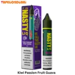 Kiwi Passion Fruit Guava Nasty Liq Nicotine Salt E Liquid 30ml bottle