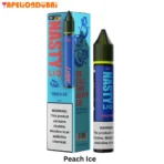 Peach Ice Nasty Liq Nicotine Salt E Liquid 30ml bottle