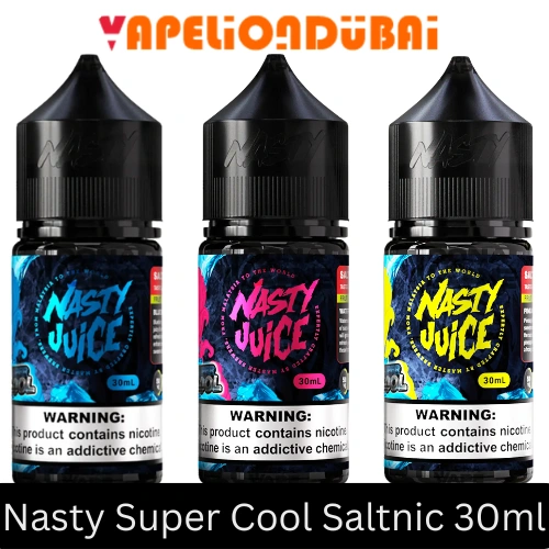 Nasty Super Cool 30ml salt nic e-liquids bottle